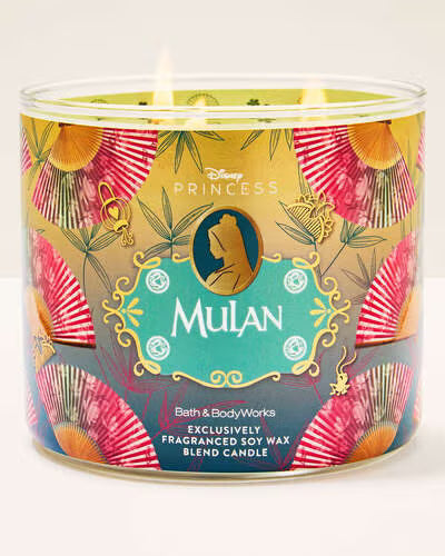 Pre ordena-Mulan 3-Wick Candle