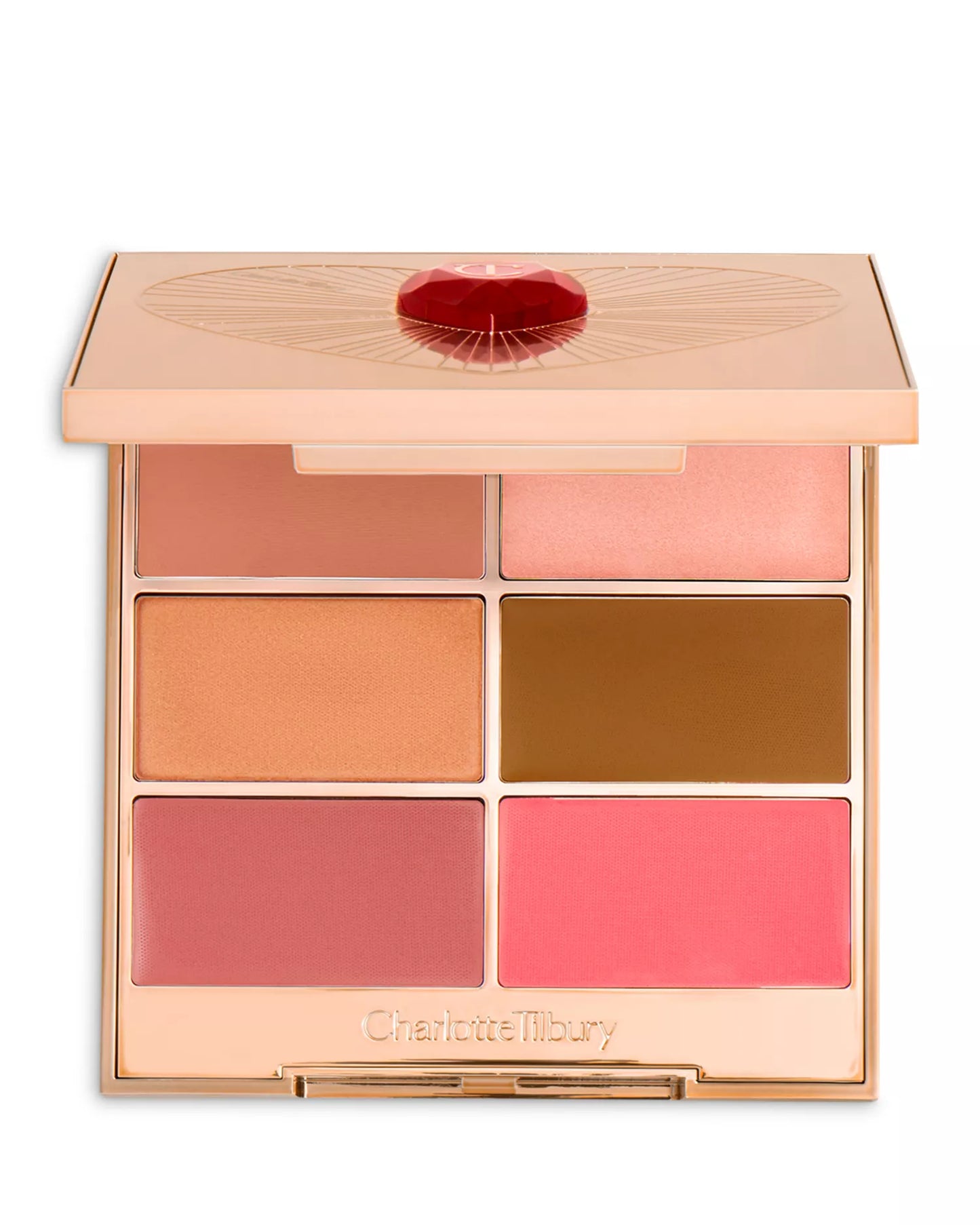 pre ordena-Charlotte Tilbury Love at First Swipe Multi Glow Face Palette