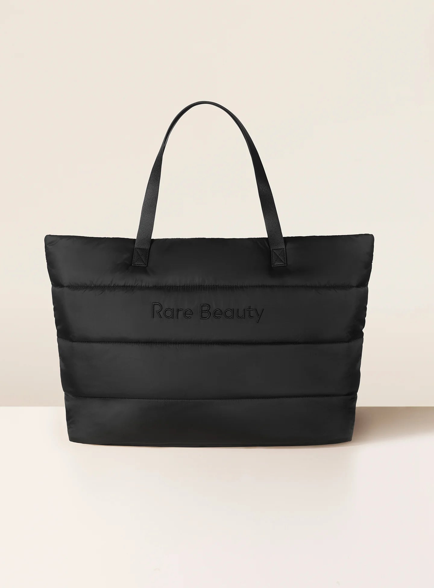 envio inmediato-Puffy Traveler Tote – Black rare beauty