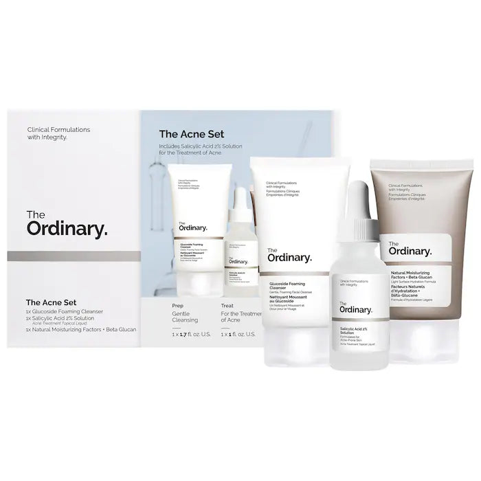THE ACNE SET THE ORDINARY
