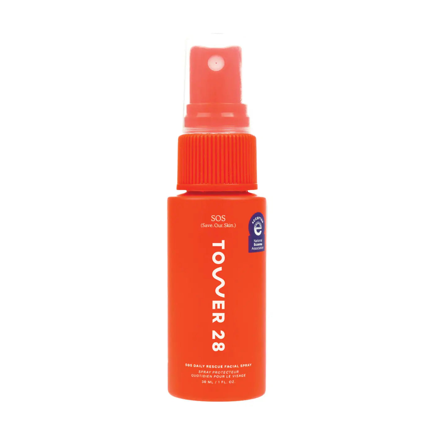 pre ordena- Tower 28 Beauty Mini SOS Daily Rescue Facial Spray with Hypochlorous Acid 30ml