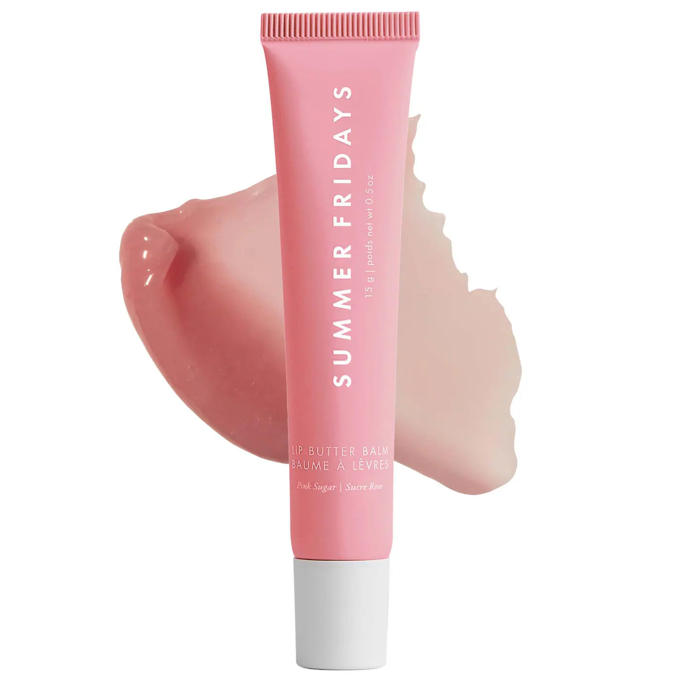 Summer Fridays Lip Butter Balm Treatment for Hydration pink sugar