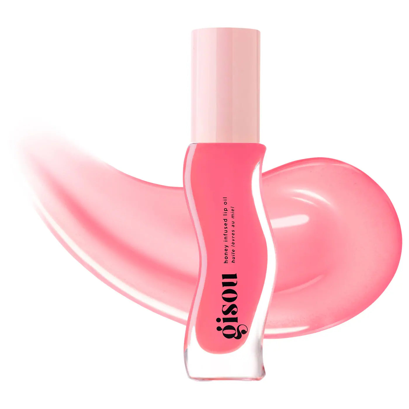pre ordena- Gisou Honey Infused Hydrating Lip Oil- RASPBERRY SWIRL