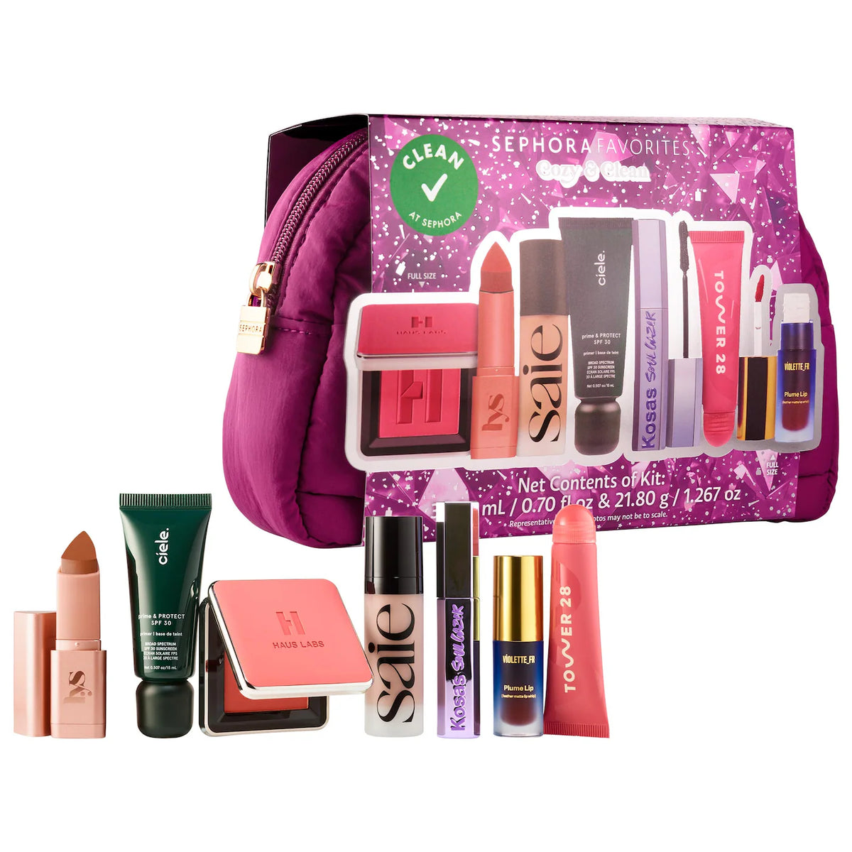 Pre ordena-Sephora Favorites Cozy & Clean Makeup Value Set