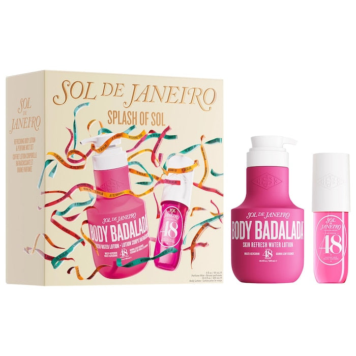 Pre ordena-Sol de Janeiro Splash of Sol Refreshing Body Lotion & Body Mist Duo