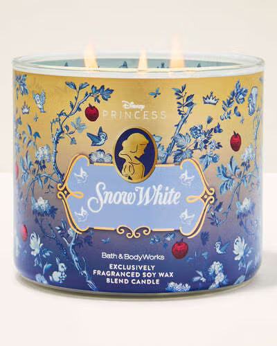 Pre ordena-Snow White 3-Wick Candle