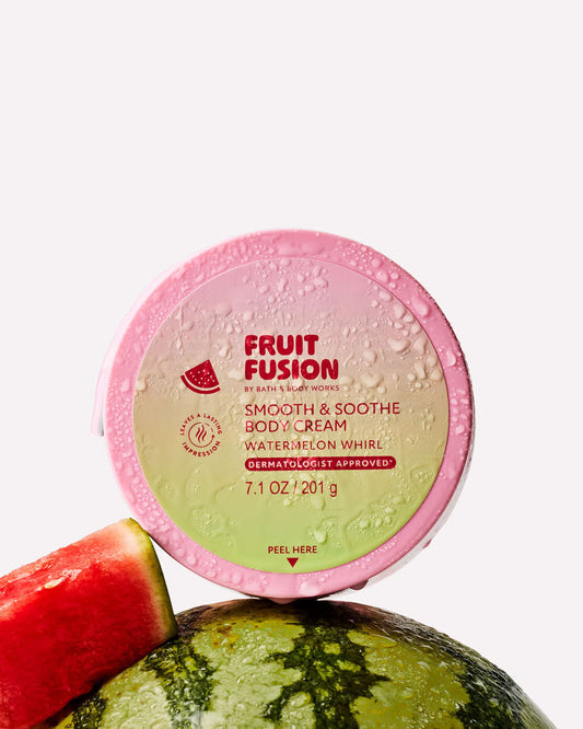 Pre ordena-Watermelon Whirl Smooth & Soothe Body Cream-Bath&body works