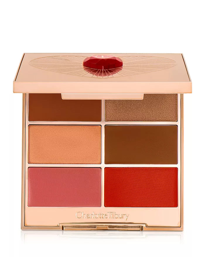 pre ordena-Charlotte Tilbury Love at First Swipe Multi Glow Face Palette