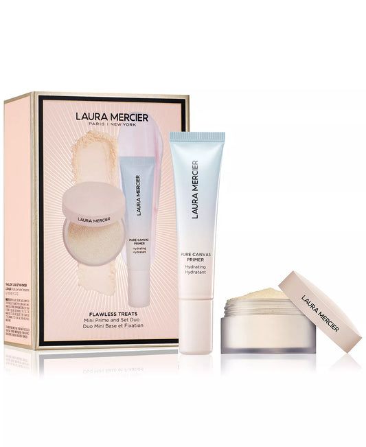 PRE ORDENA- 2-Pc. Flawless Treats Mini Prime & Set Best-Sellers Set laura mercier