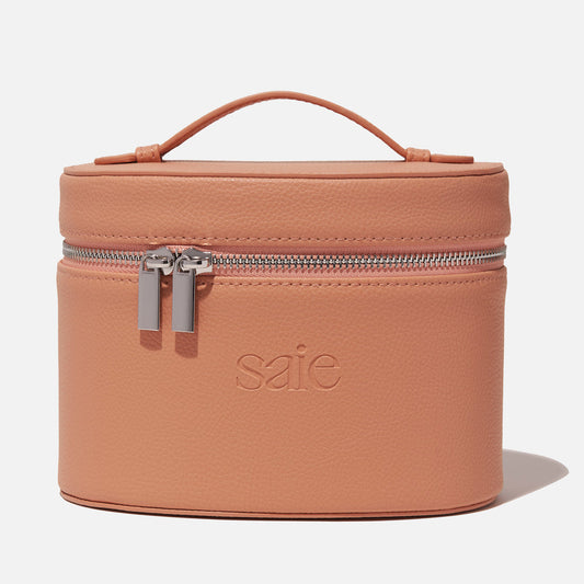 The mini vanity case peach-saie
