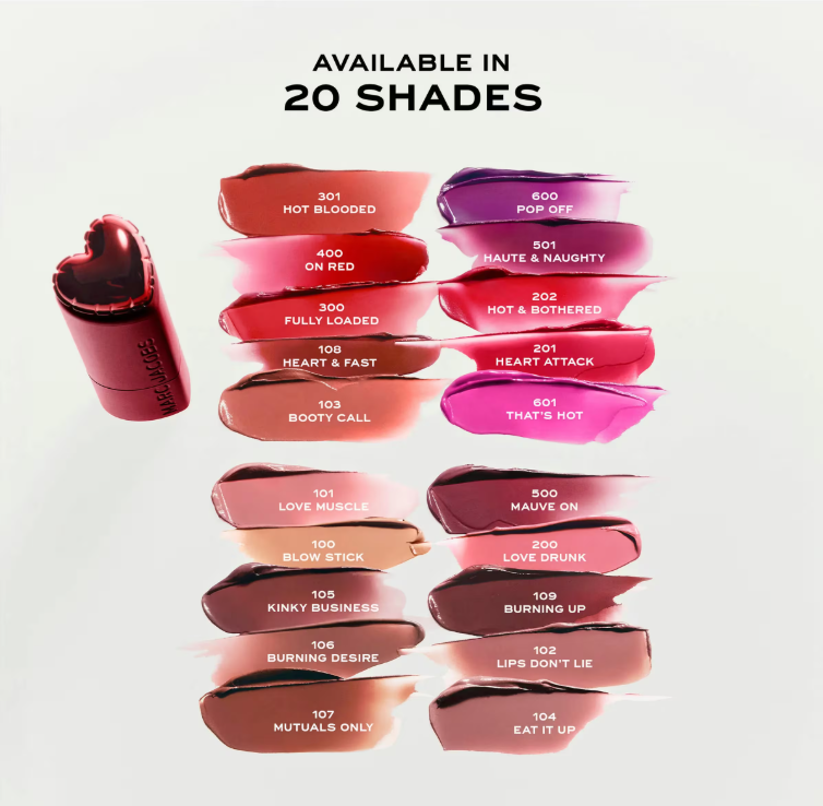 Pre ordena-Marc Jacobs Beauty Heart On Long-Lasting Soft Shine Lipstick