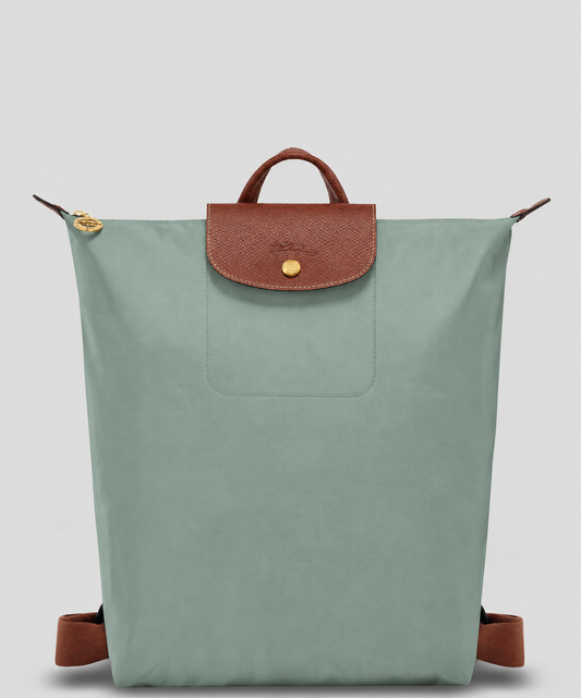 Mochila Longchamp verde-Envio inmediato