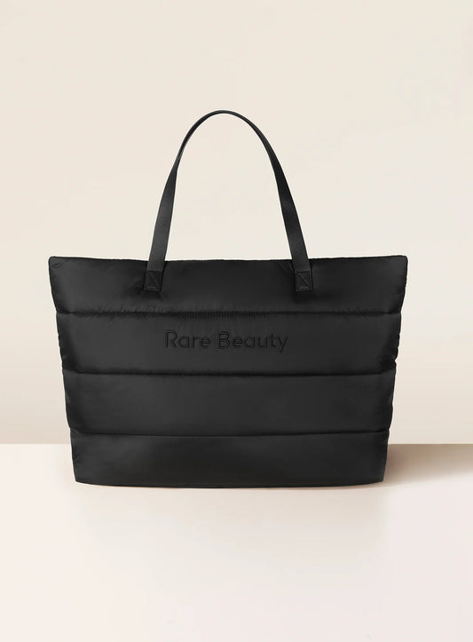 envio inmediato-Puffy Traveler Tote – Black rare beauty