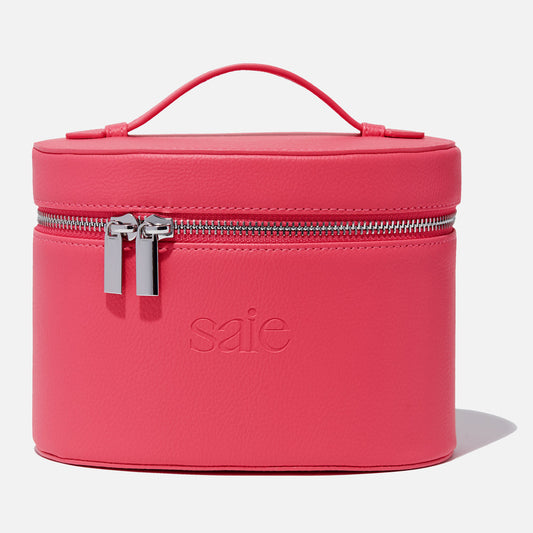 The mini vanity case fucshia -saie