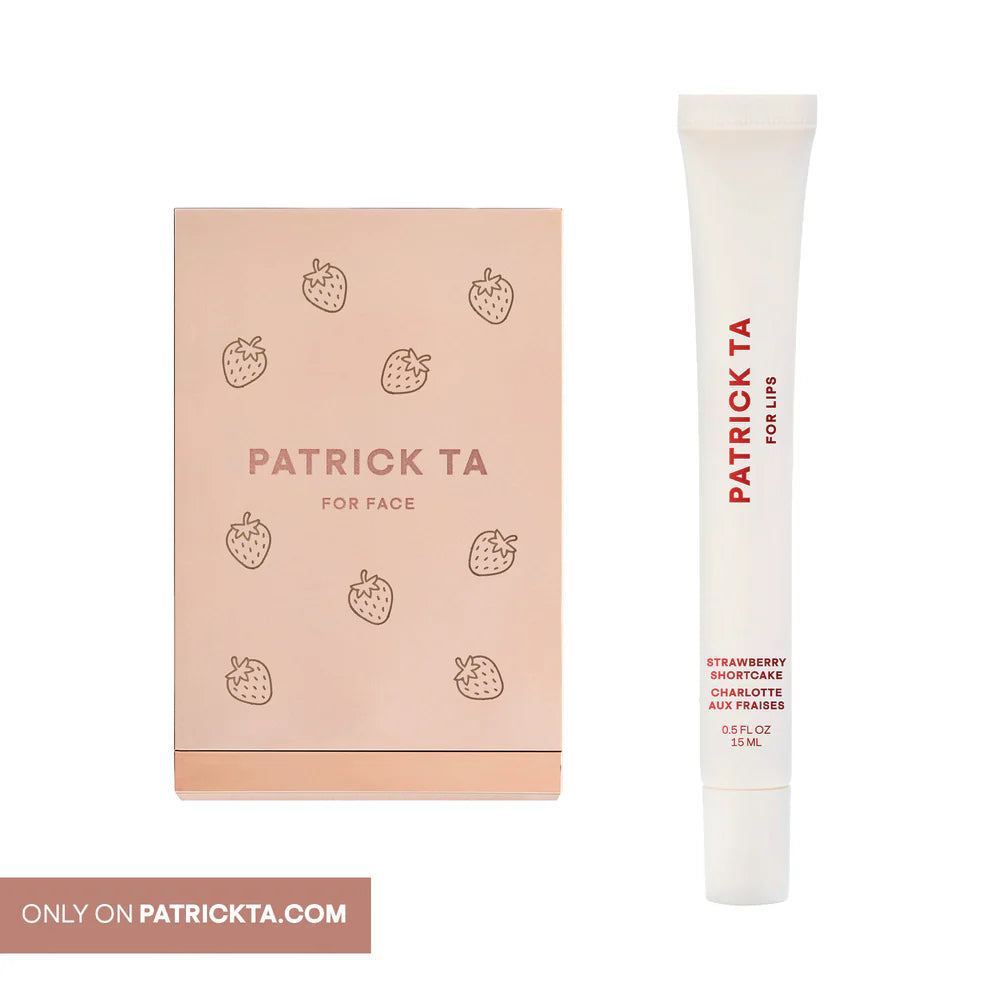 Pre ordena-Strawberry blush and balm set -patrick ta