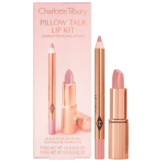 Mini Pillow Talk Lipstick & Liner Set cool pink nude- Charlotte tilbury PRE ORDENA