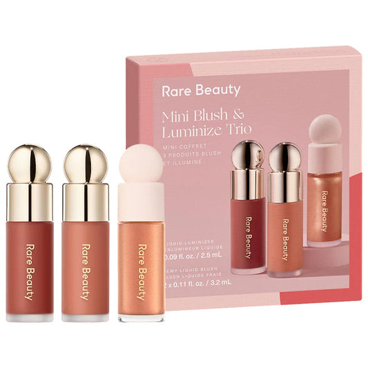 Pre ordena Trío Mini Blush y Luminize-Rare beauty Edicion limitada