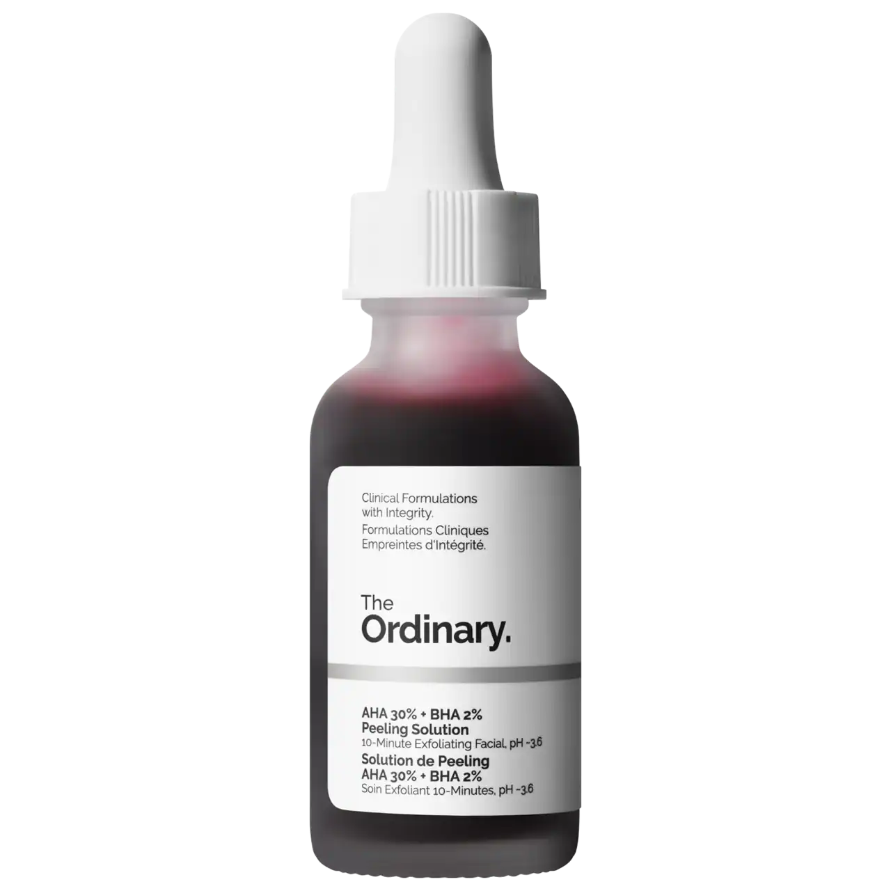 The Ordinary AHA 30% + BHA 2% Resurfacing + Exfoliating Peeling Solution 30ml