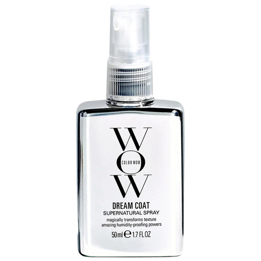 COLOR WOW Mini Dream Coat Supernatural Anti-Frizz, Blow Dry Treatment Spray-envio inmediato