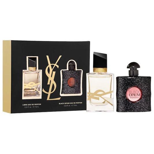 PRE ORDENA-Yves Saint Laurent Mini Black Opium & Libre Eau de Parfum Set