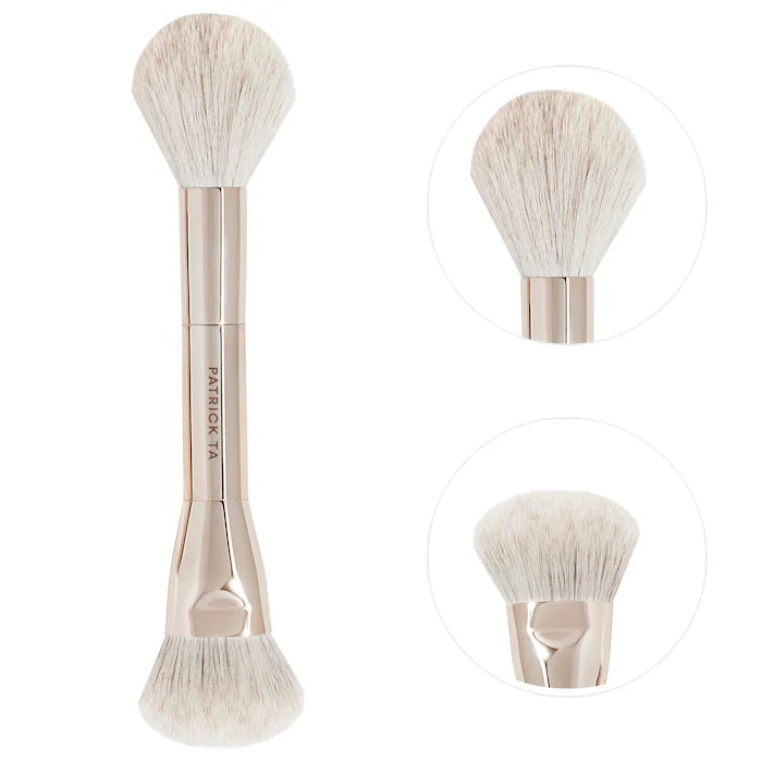 PRE ORDENA-PATRICK TA Dual Ended Blush Brush