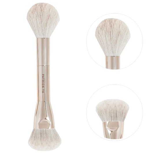 PRE ORDENA-PATRICK TA Dual Ended Blush Brush