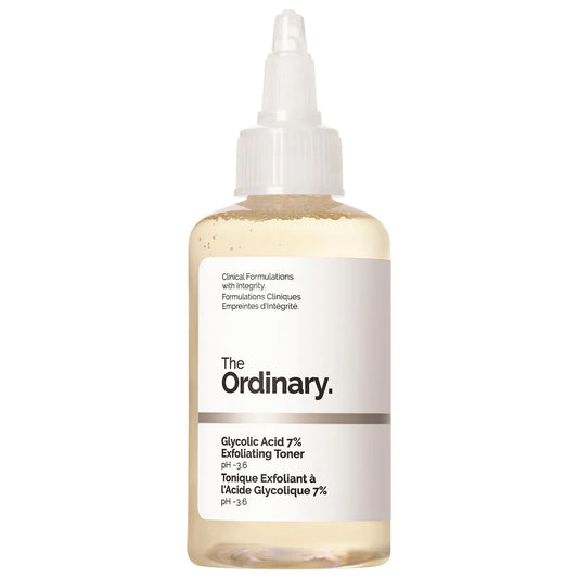 The Ordinary Mini Glycolic Acid 7% Exfoliating Toner 100ml the ordinary