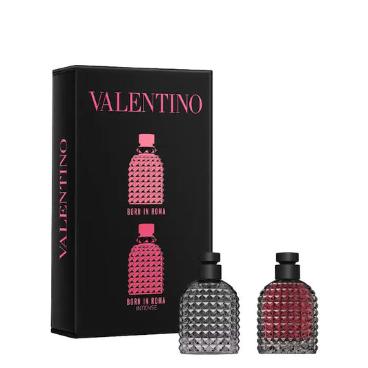 Pre ordena-Valentino Mini Uomo Born in Roma & Uomo Born in Roma Intense Gift Set
