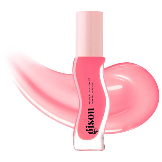 pre ordena- Gisou Honey Infused Hydrating Lip Oil- RASPBERRY SWIRL