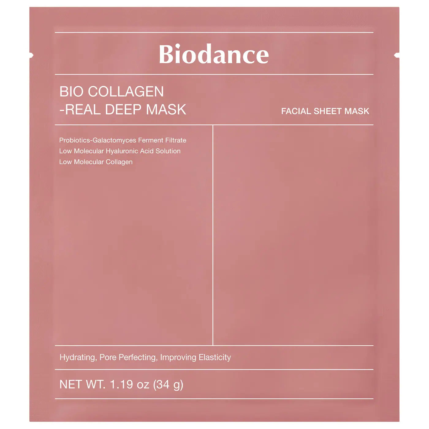 envio inmediato-Biodance Bio Collagen Real Deep Mask for Pore Minimizing & Firming Care