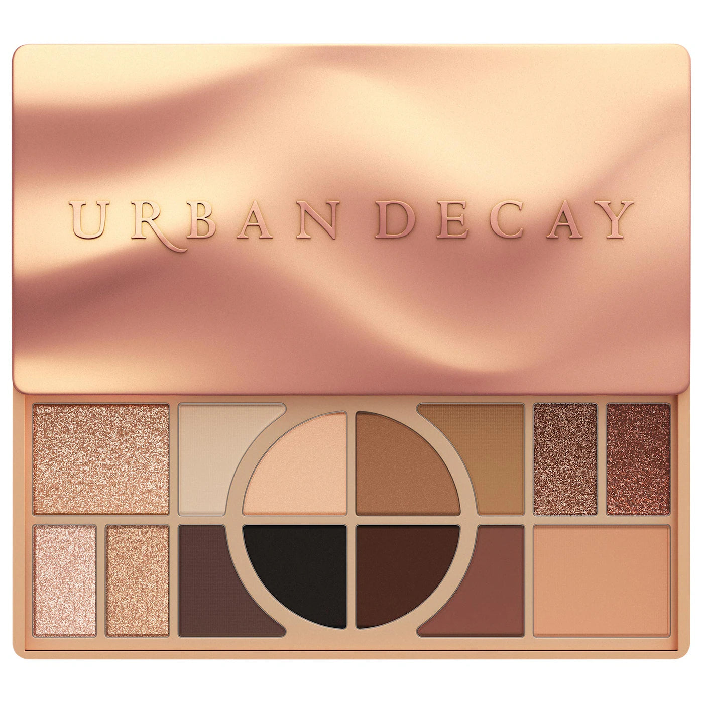 Envio inmediato-Urban Decay Naked Shaped Warm-Toned Makeup Palette for Eyes & Face