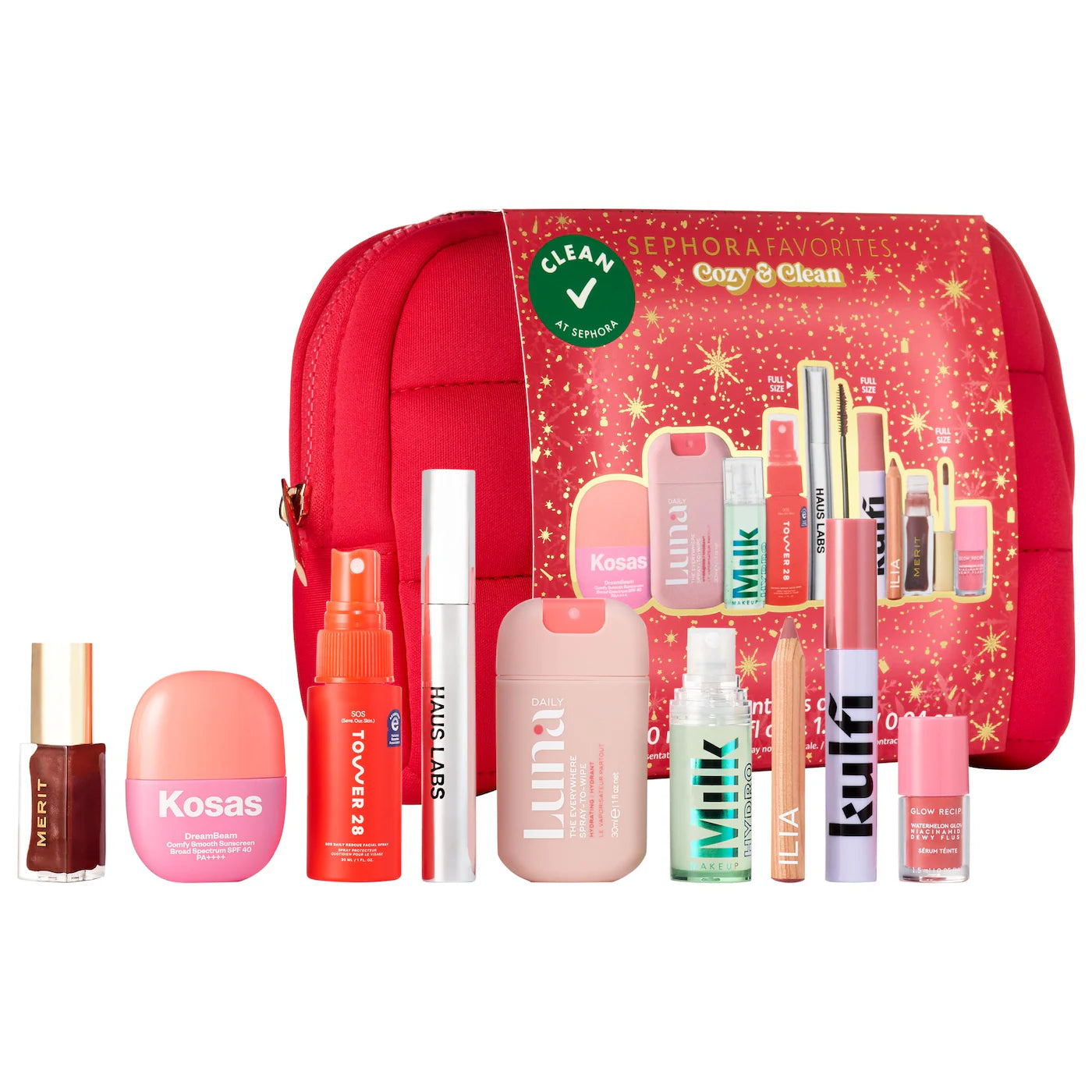 PRE ORDENA-Sephora Favorites Cozy & Clean Makeup Value Set