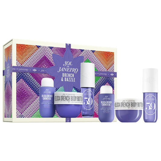 pre ordena-Sol de Janeiro Drench & Dazzle Delícia Drench™ Body Routine Gift Set