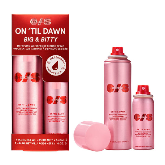 PRE ORDENA-ONE/SIZE by Patrick Starrr On 'Til Dawn Mattifying Waterproof Setting Spray Big & Bitty Duo