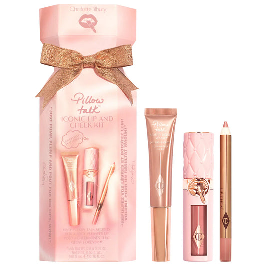 PRE ORDENA-Charlotte Tilbury Lip and Cheek Trio Makeup Gift Set