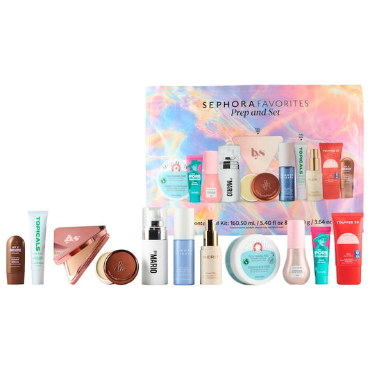 PRE ORDENA-Sephora Favorites Prep & Set Makeup and Skincare Value Set