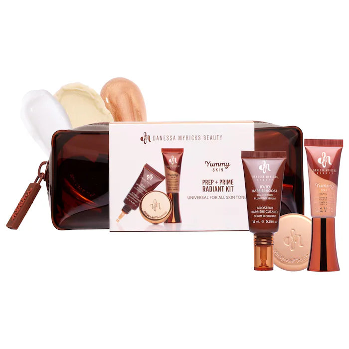 pre ordena-Danessa Myricks Beauty Mini Yummy Skin Glow Finish Skin Prep Essential Kit