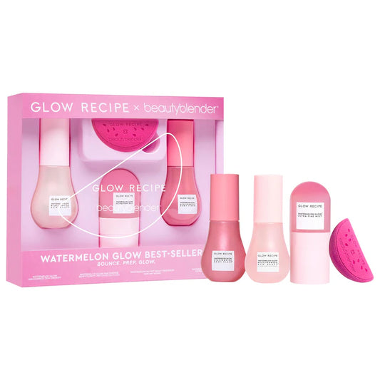 Pre ordena-Glow Recipe Glow Recipe X Beautyblender Watermelon Glow Bestsellers