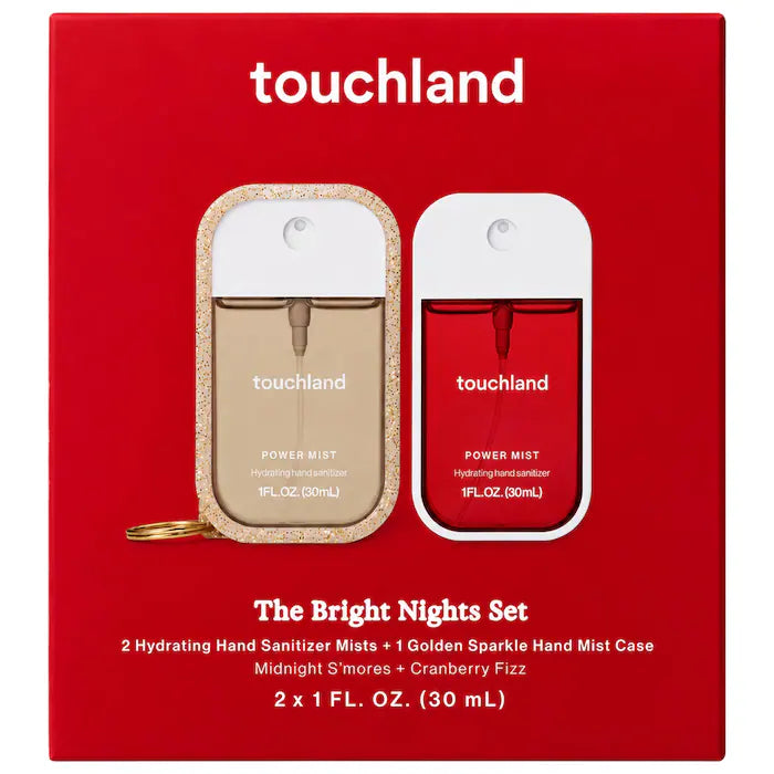 Pre ordena-Touchland Special Edition Bright Nights Hand Sanitizer 2-Pack + Case