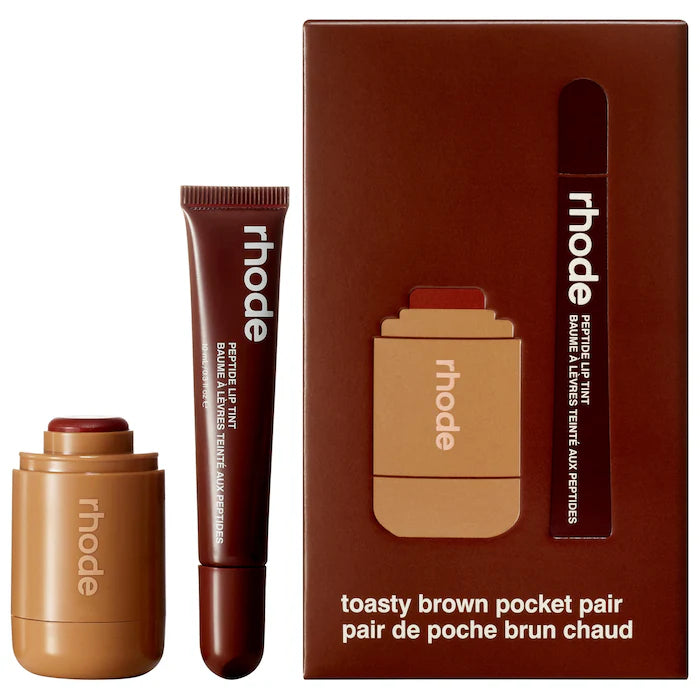 Pre ordena-Pocket Pair Limited Edition Lip + Cheek Set rhode