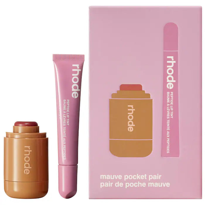Pre ordena-Pocket Pair Limited Edition Lip + Cheek Set rhode